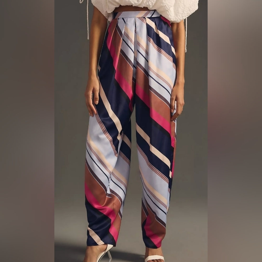 🩷Striped Satin Pants
